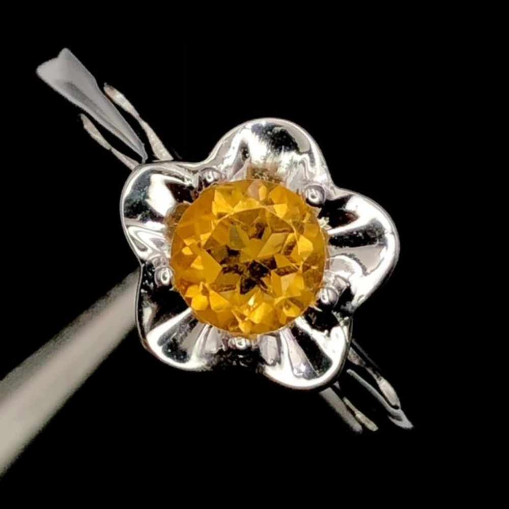 Beautiful Natural Citrine Ring